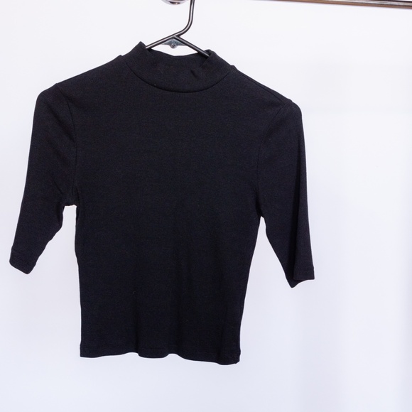 Two Express Mock Neck Tees - Picture 4 of 7